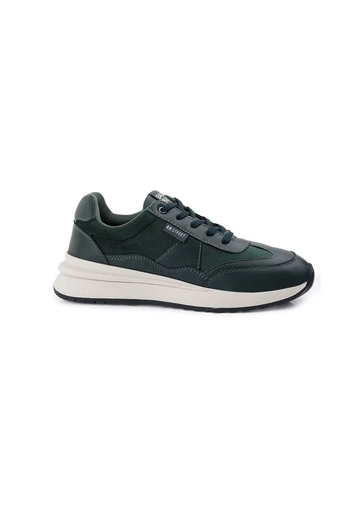 باكا بوتشي تمرا حذاء رياضي نسائي دائري من البولي يوريثان أخضر